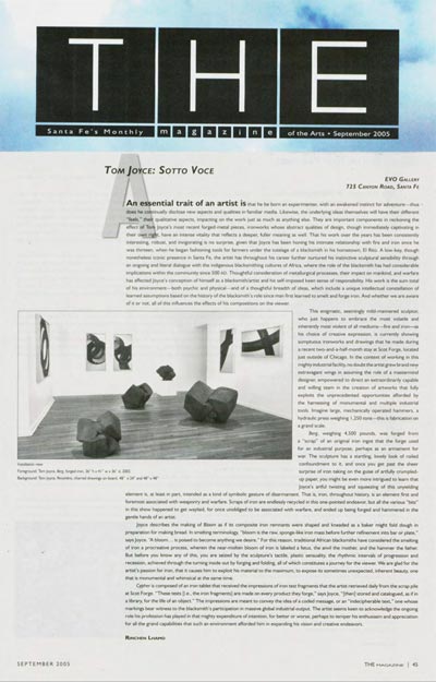 Tom Joyce Sotto Voce, Rinchen Lhamo, The Magazine, 2005