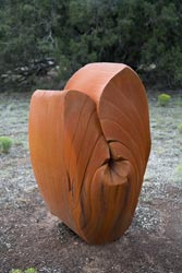 Tom Joyce forged high-carbon steel sculpture